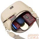 Peterson Női Oldaltáska Ptn Mis-04-3636 Beige