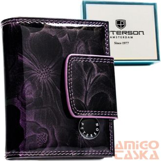   Peterson Női Bőr Pénztárca Ptn Ps329-Fds-1886 Purple - Lila