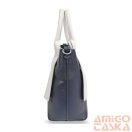 Zellia Női Kézitáska H728 Sötét Kék-Beige