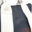 Zellia Női Kézitáska H728 Sötét Kék-Beige