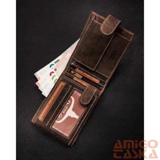 Férfi Bőr Pénztárca Mr-02L-Baw-Bl-8819 Brown