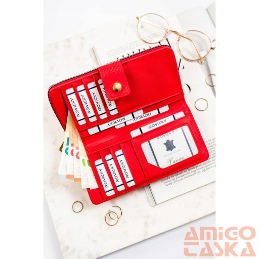 Rovicky Női Pénztárca Echo R-Por-01-W15-3334 Red - Piros