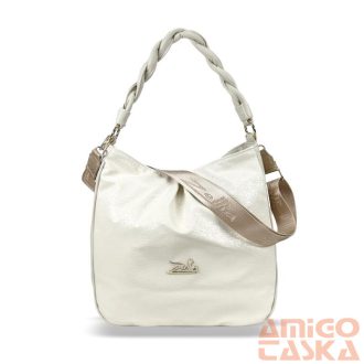 Zellia Női Válltáska 25049 Beige - Shiny -