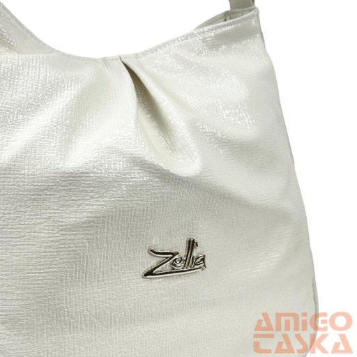 Zellia Női Válltáska 25049 Beige - Shiny -