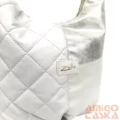 Zellia Női Válltáska 21040 Beige-Arany - Steppelt -