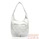 Zellia Női Válltáska 21040 Beige-Arany - Steppelt -