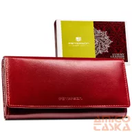 Peterson Női Bőr Pénztárca Ptn Rd-12-Ngv-9615 Burgundy