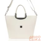 Zellia Női Kézitáska Zvn21045 Beige Lakk - P -