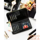 Peterson Női Pénztárca - Echo És Természetes Bőr PS116-MLF-2432 Black