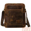 Peterson férfi bőr oldaltáska 4092-TMH-4855 Tan – Barna
