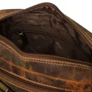 Peterson férfi bőr oldaltáska 4092-TMH-4855 Tan – Barna