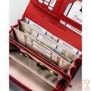 Rovicky Női Pénztárca - Echo És Természetes Bőr Rpn-20A-Lak-5692 Red