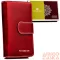 Peterson Női Bőr Pénztárca PTN 76116-SBR-2296 Red