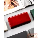 Peterson Női Bőr Pénztárca PTN 76116-SBR-2296 Red