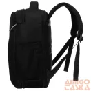 Peterson Hátizsák - Kézipoggyász -  Ptn Bocian-6408 Black - Fekete - 40 X 25 X 20 Cm -