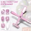 5 az 1-ben Multifunkcionális Cat Eye Nail Art mágnes - Pink