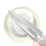 Körömdíszítő - Krómpor - Shell Powder - 84354 - Fehér