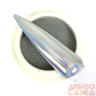 Körömdíszítő - Krómpor - Laser Powder - 84355 - Fehér
