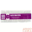 256 Db-Os Plastic Form System - Sandwich Nail Dual Form - 16 Méretben - 84588