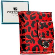   Peterson Női Pénztárca - Echo És Természetes Bőr Ptn Ps329-Pds Red - Piros