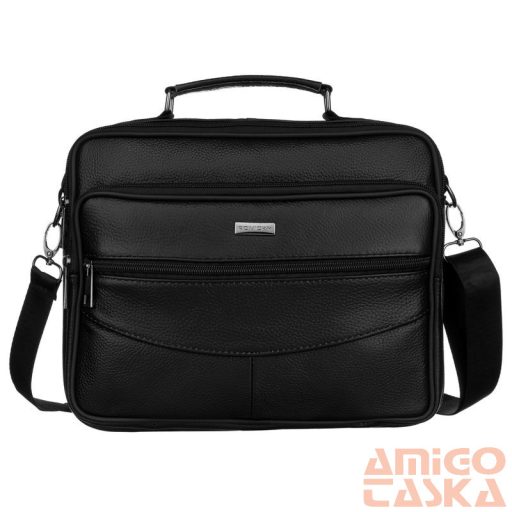 Rovicky Férfi Bőr Oldaltáska R-13206-L-3891 Black - Fekete