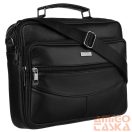 Rovicky Férfi Bőr Oldaltáska R-13206-L-3891 Black - Fekete