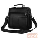 Rovicky Férfi Bőr Oldaltáska R-13206-L-3891 Black - Fekete