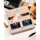 Peterson Női Bőr Pénztárca Ptn 42100-Sbr-7365 Beige
