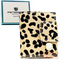   Peterson Női Pénztárca - Echo És Természetes Bőr Ptn Ps329-Pds Gold - Arany