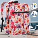 Rovicky Hátizsák | Kézipoggyász - Mintás - R-Pl-01-0408 S11 - 40 X 25 X 20 Cm - Csillámnos