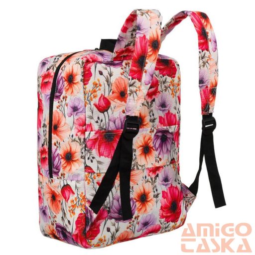 Rovicky Hátizsák | Kézipoggyász - Mintás - R-Pl-01-0408 S11 - 40 X 25 X 20 Cm - Csillámnos