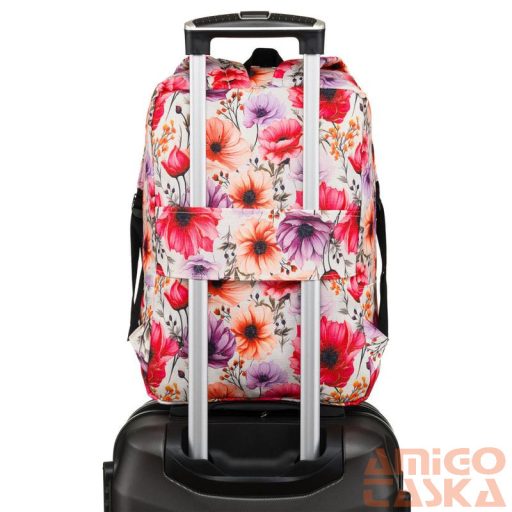 Rovicky Hátizsák | Kézipoggyász - Mintás - R-Pl-01-0408 S11 - 40 X 25 X 20 Cm - Csillámnos