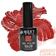   Next By Zellia Gél Lakk 10Ml - Hema / Tpo Free - ZB-062 - Bársonybordó Csillagfény