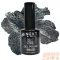 Next By Zellia Gél Lakk 10Ml - Hema / Tpo Free - ZB-066 - Fekete Galaxys -Szivárvány Csillogással
