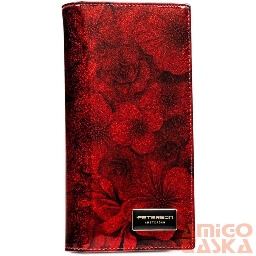 Peterson Női Bőr Pénztárca Ptn Ps1431-Fds-1749 Red - Piros