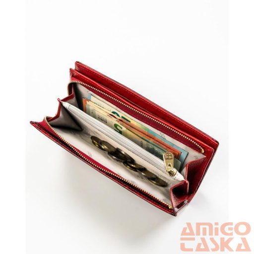 Peterson Női Bőr Pénztárca Ptn Ps1431-Fds-1749 Red - Piros