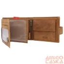 Peterson Férfi Bőr Pénztárca N992L-Chm-M-8589 Világos Barna