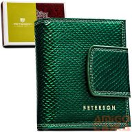Peterson Női Bőr Pénztárca Ptn 42329-Dsl-6112 Zöld