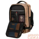 Peterson Hátizsák - Kézipoggyász -  Ptn Bielik-6538 Beige - 40 X 25 X 20 Cm -