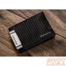 Rovicky Férfi Bőr Kártyatartó - Dollár Pénztárcar-Rm-19-Gcl-Cf-3168 Black