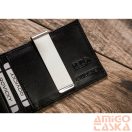 Rovicky Férfi Bőr Kártyatartó - Dollár Pénztárcar-Rm-19-Gcl-Cf-3168 Black