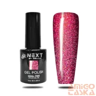   Next By Zellia Gél Lakk 10Ml - Hema / Tpo Free - ZB-096 - Piros Varázs Csillámos