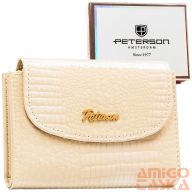 Peterson Női Pénztárca Echo Ptn-Por-05-Rs-7239 Beige