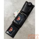 Peterson Férfi Bőr Pénztárca Ptn N992L-Ngv-9509 Black
