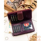 Peterson Női Pénztárca - Echo És Természetes Bőr Ptn Ps116-Hnl-2777 Purple