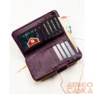Peterson Női Pénztárca - Echo És Természetes Bőr Ptn Ps116-Hnl-2777 Purple
