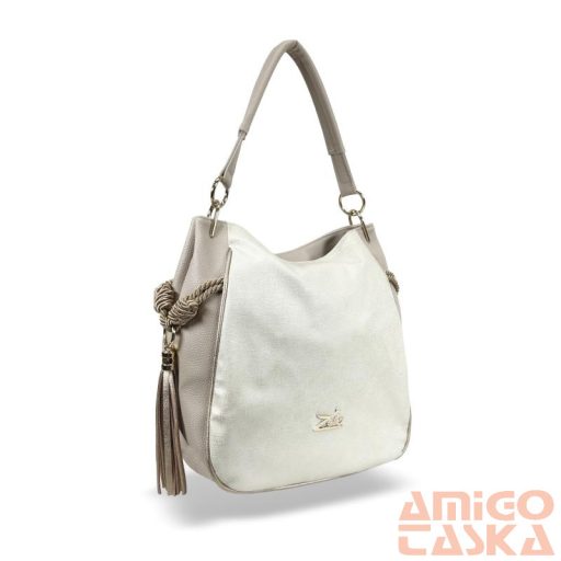 Zellia Női Válltáska 25036 Beige - Pearl -