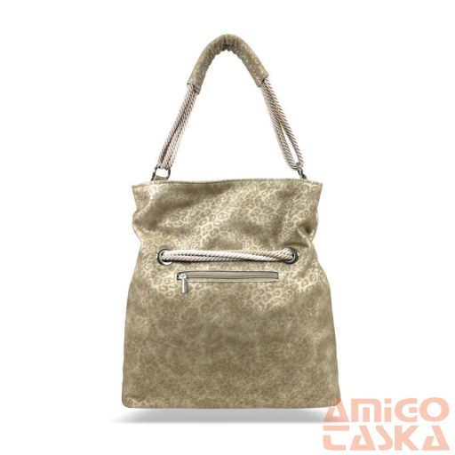 Zellia Női Válltáska C156 Beige - Ocelot -