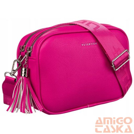 Peterson Női Oldaltáska Ptn 8035-9832 Fuchsia - Pink