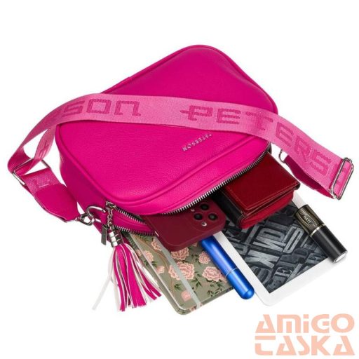 Peterson Női Oldaltáska Ptn 8035-9832 Fuchsia - Pink